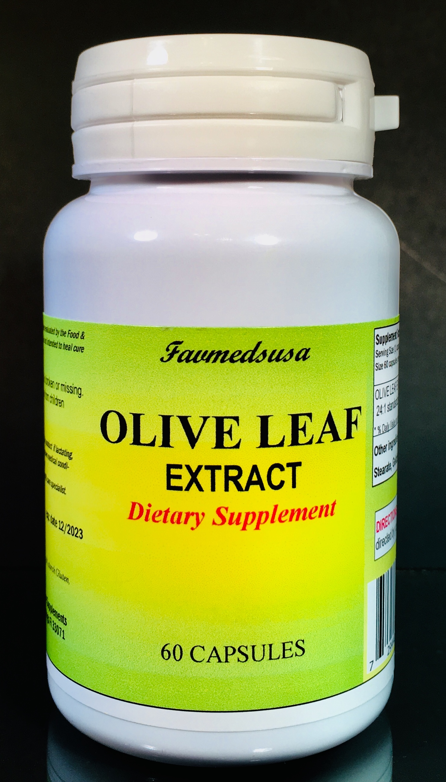 Olive Leaf Extract 500mg - 60 tablets